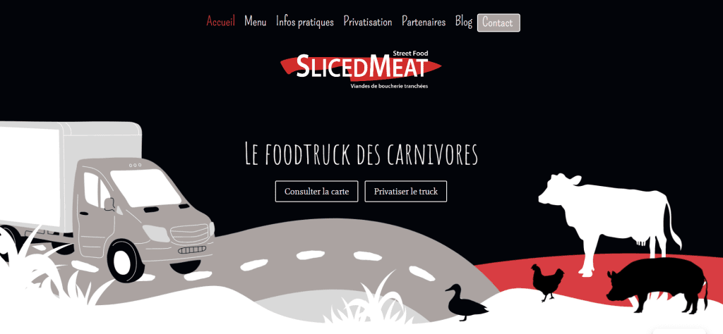 Accueil site SlicedMeat